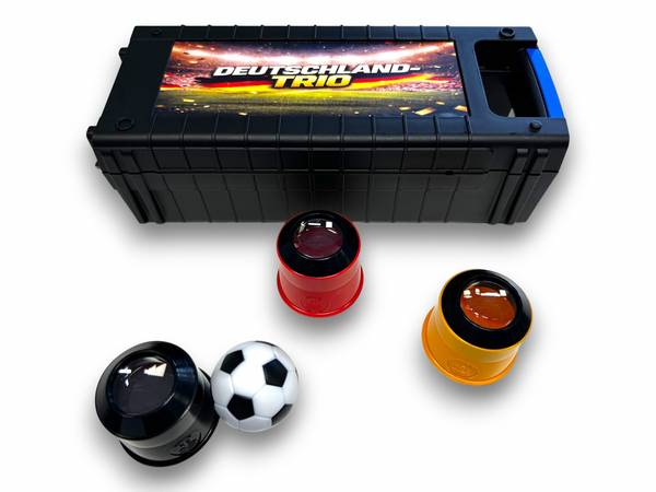 SCHWEIZER Uhrmacherlupen WM-Set Deutschland-Trio