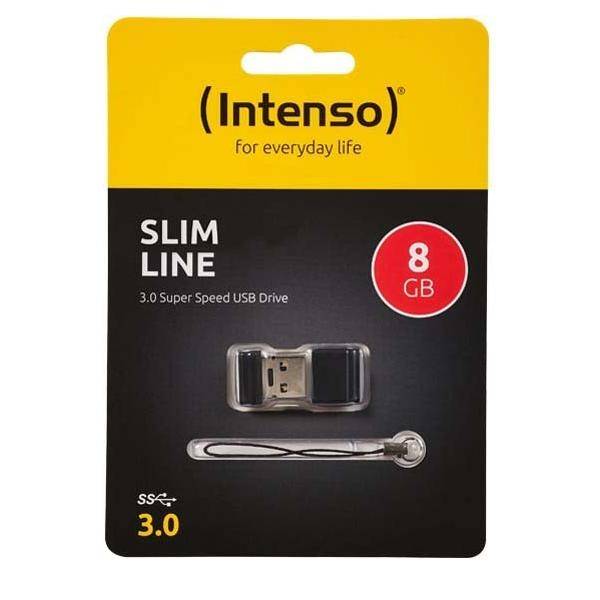 6 Stk. Intenso USB 3.0 Stick 8GB Slim 3532460