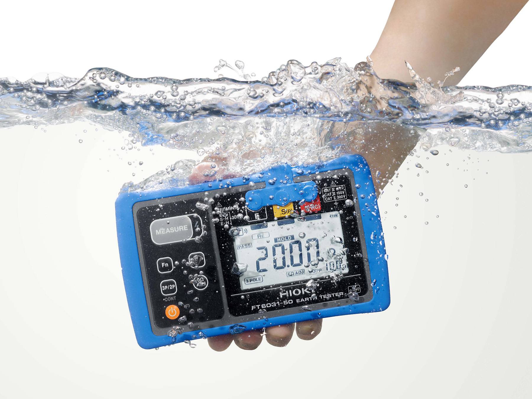 FT6031-50 - Erdungstester für 2-Pol- und 3-Pol-Messung-2