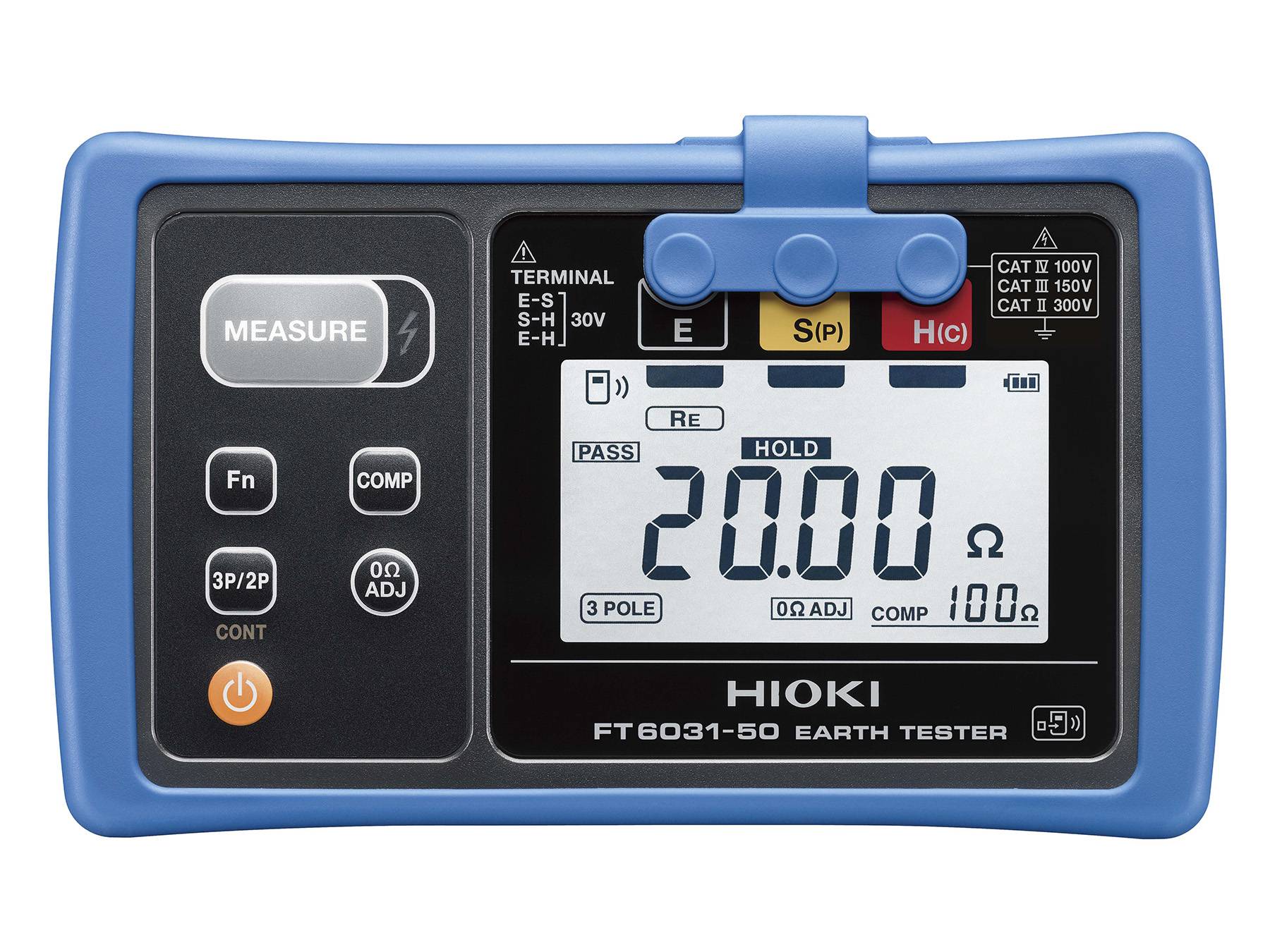 FT6031-50 - Erdungstester für 2-Pol- und 3-Pol-Messung-3