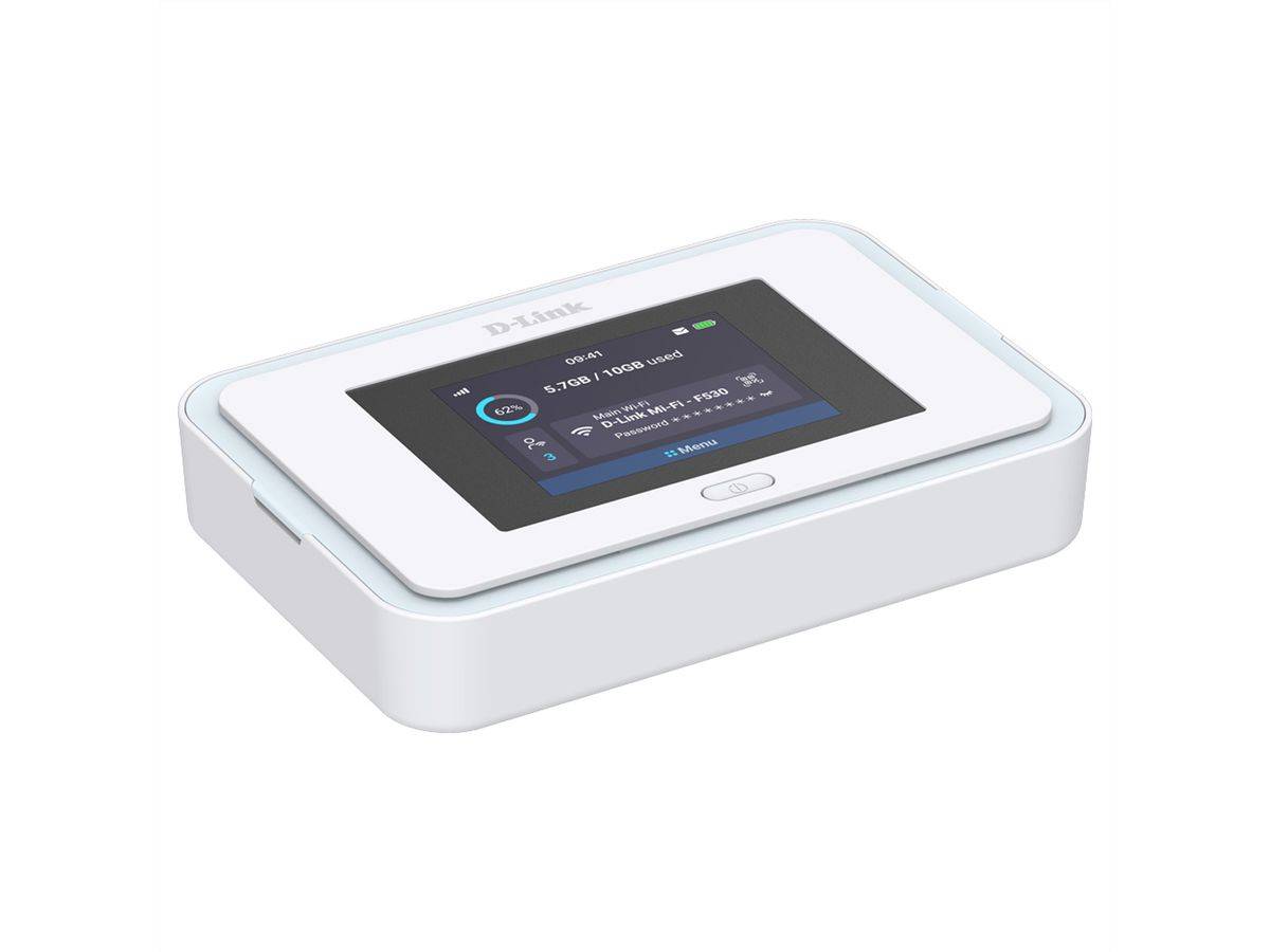 D-Link F530 Mobile Hotspot, 5G NR AX3000 Wi-Fi 6, Bleiben Sie produktiv und verbunden, egal wo Sie sich befinden, und t-4