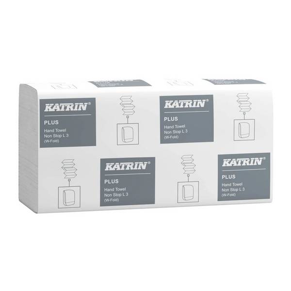 Hawotex Handtuchpapier Plus Non Stop L3, 61600 Handy Pack, weiß, 3-lagig, 203x320 mm