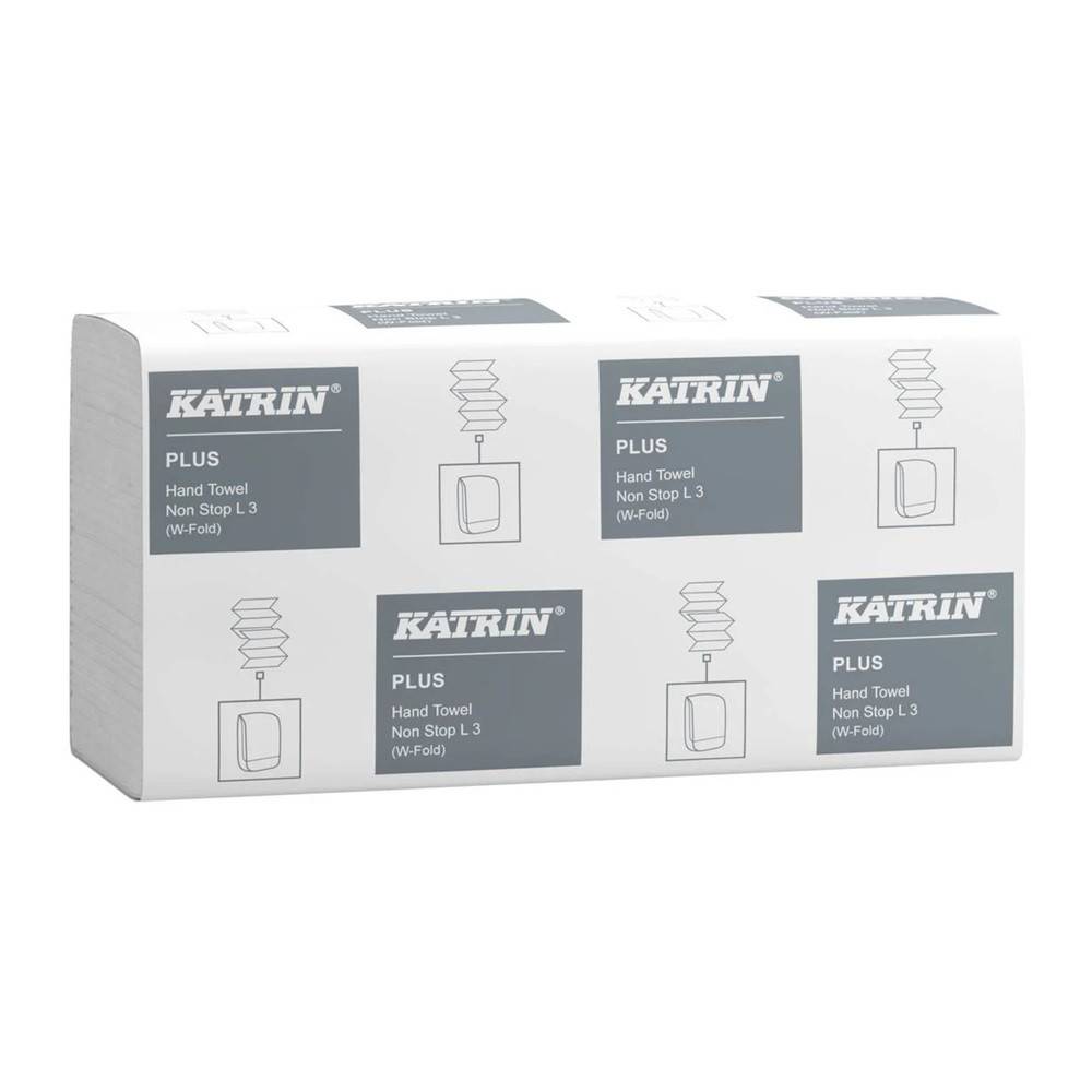 Hawotex Handtuchpapier Plus Non Stop L3, 61600 Handy Pack, weiß, 3-lagig, 203x320 mm-0