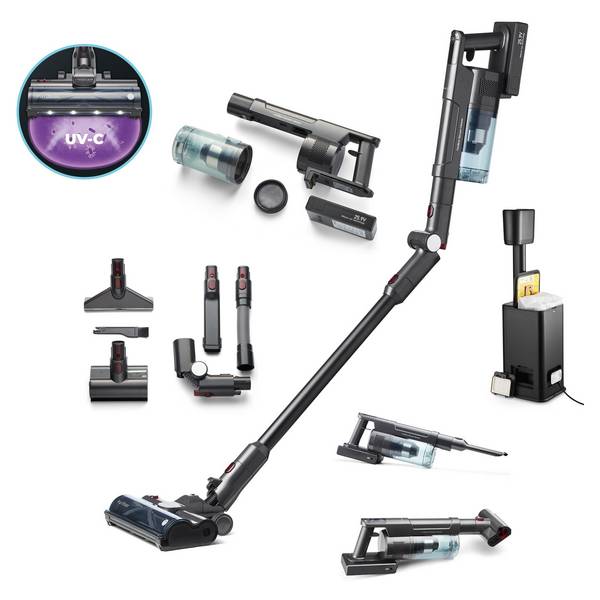 Purifloor Vertica Dock Standstaubsauger mit UV-C-Sterilisation