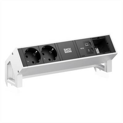 Bachmann DESK2 2xCEE7/3 1xUSB C/C BM0024278-0