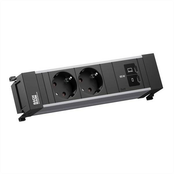 Bachmann POWER FRAME 2xCEE7/3 1xUSB BM0022846