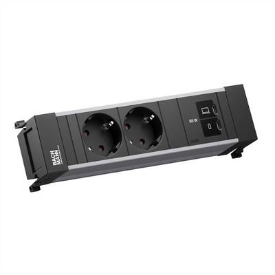 Bachmann POWER FRAME 2xCEE7/3 1xUSB BM0022846-0
