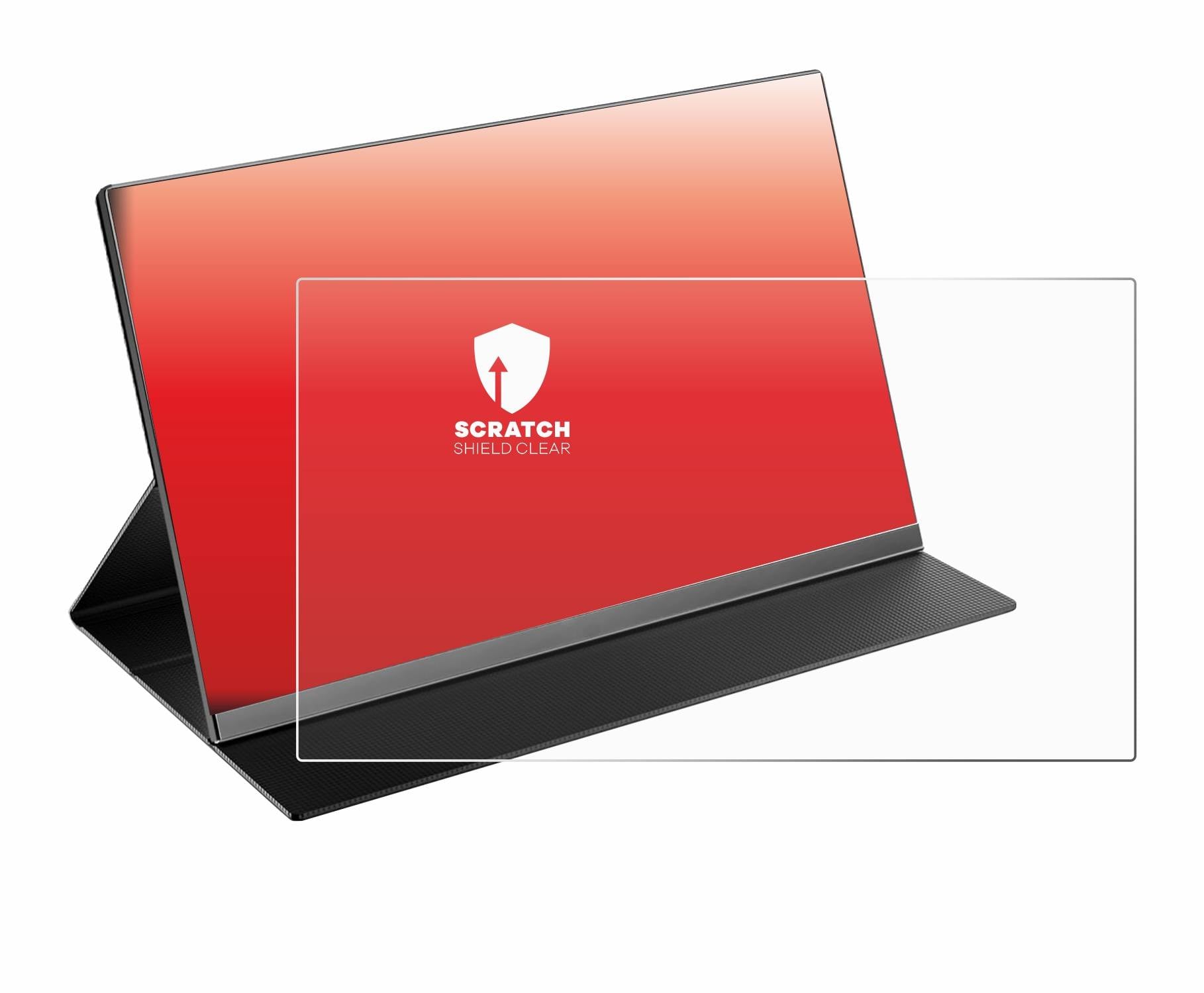 upscreen Schutzfolie für Laptomo 15.6" Tragbarer Monitor Kratzschutz Anti-Fingerprint Klar-4