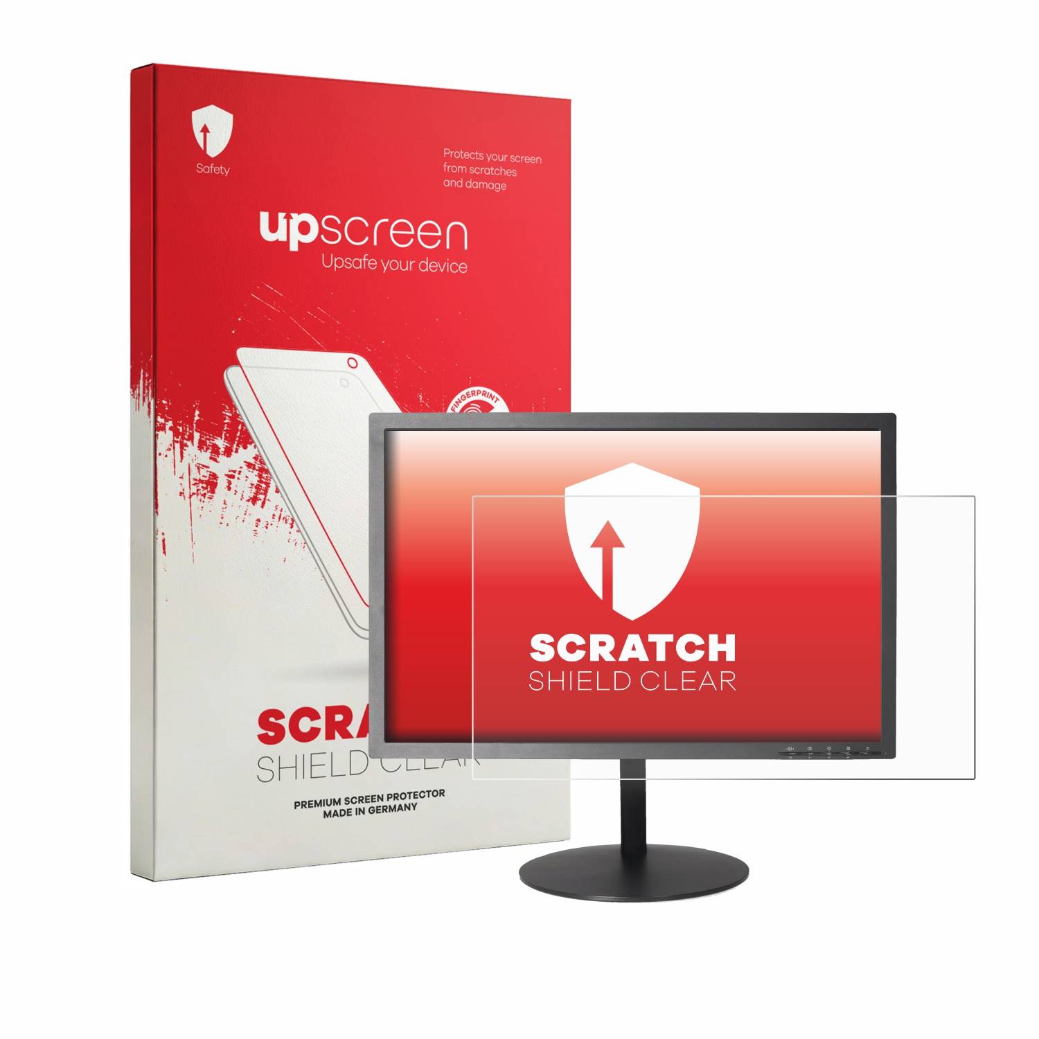 upscreen Scratch Shield Schutzfolie für Touch-Panel PCs mit 23.8 Zoll Displays [528 mm x 297 mm, 16:9]-4