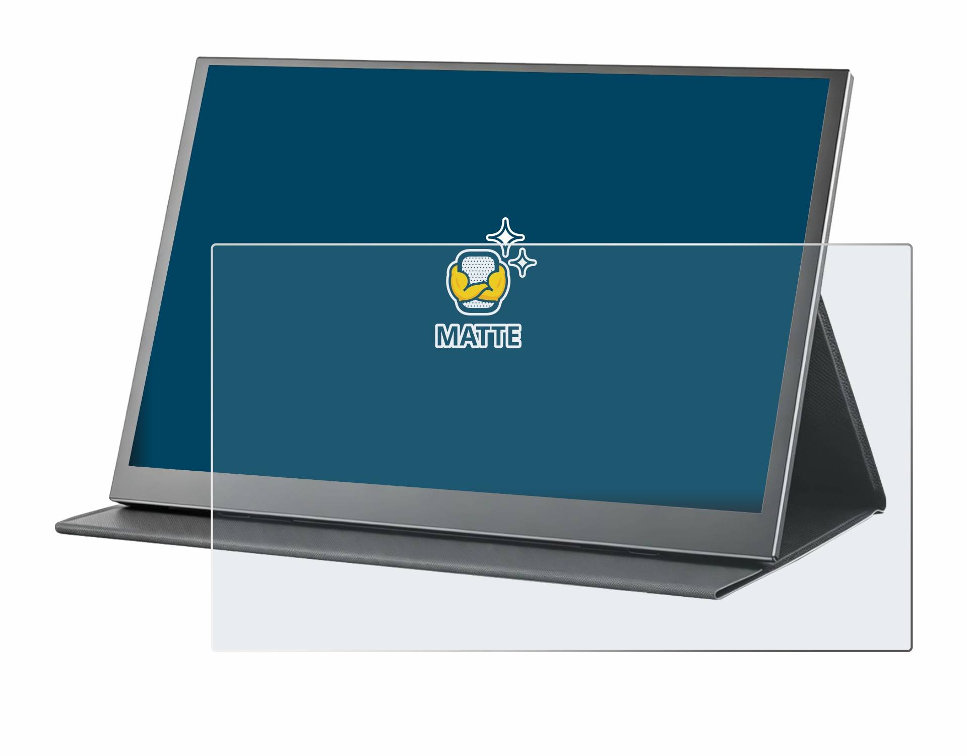 BROTECT Schutzfolie für Xyvolve 15.6" Tragbarer Monitor Folie Matt Entspiegelt-4