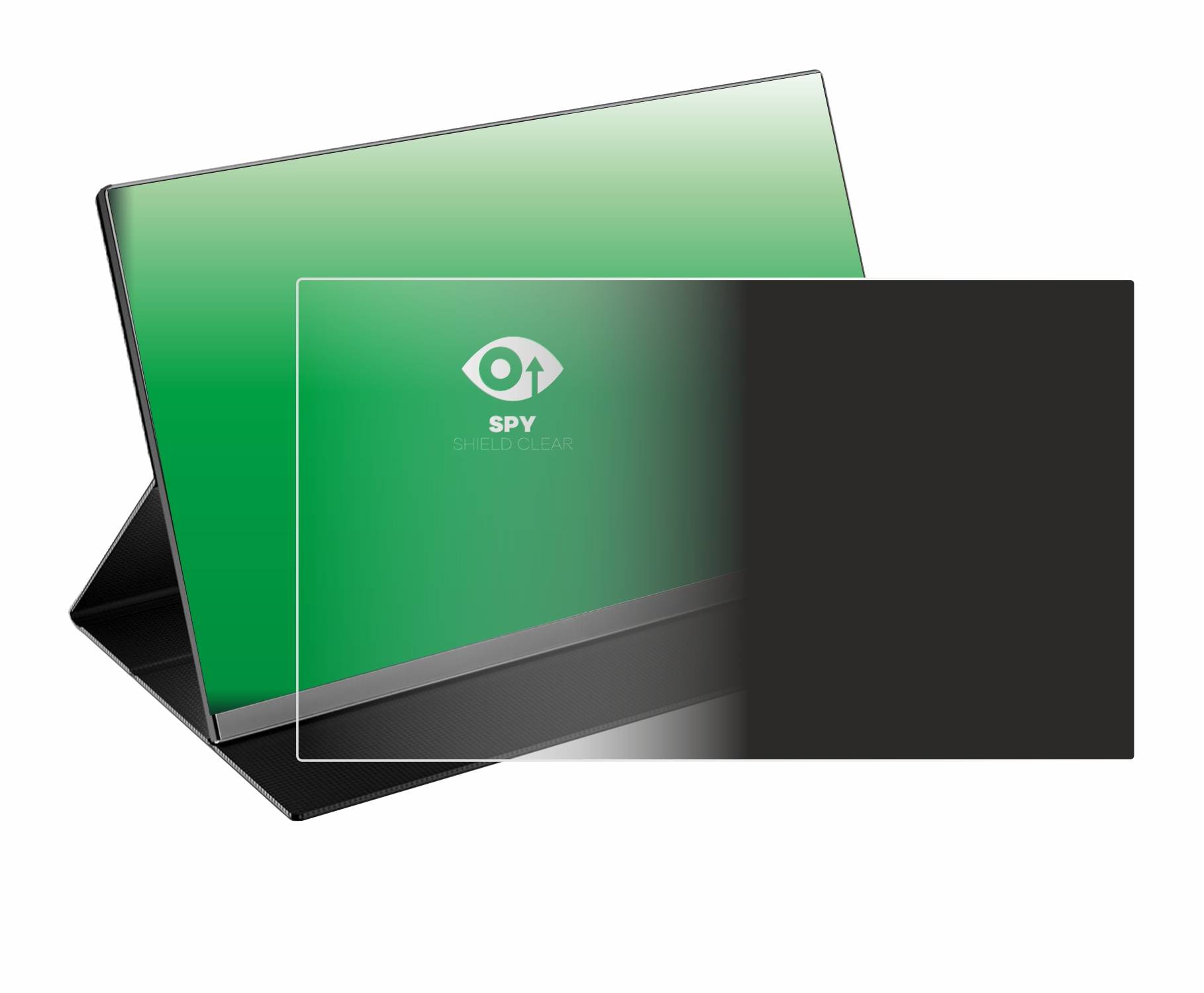 upscreen Blickschutzfolie für Laptomo 15.6" Tragbarer Monitor Anti-Spy Privacy Blaulichtschutz Sichtschutzfolie-4