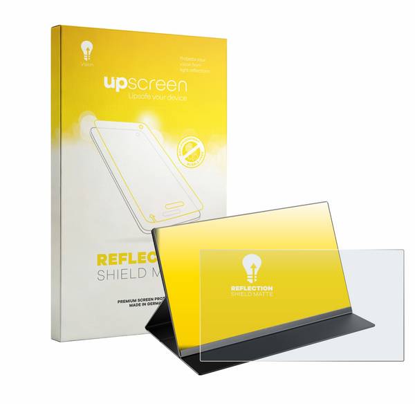 upscreen Schutzfolie für Laptomo 15.6" Tragbarer Monitor Folie Matt Entspiegelt Anti-Reflex