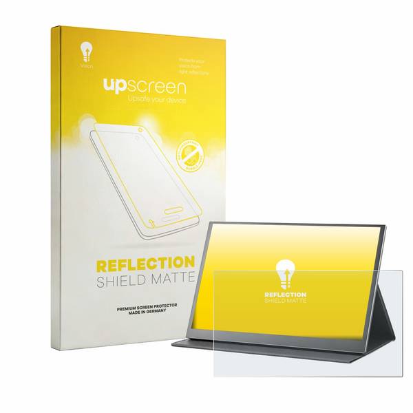 upscreen Schutzfolie für Xyvolve 15.6" Tragbarer Monitor Folie Matt Entspiegelt Anti-Reflex