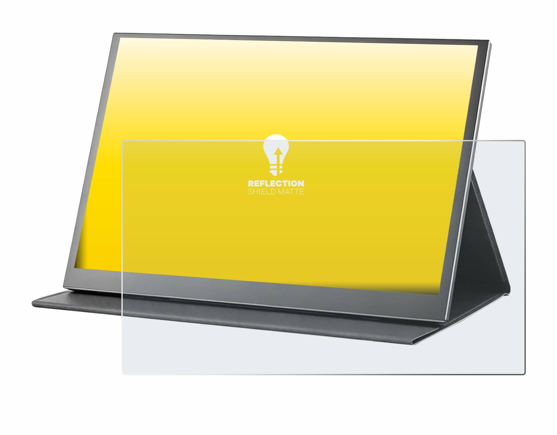 upscreen Schutzfolie für Xyvolve 15.6" Tragbarer Monitor Folie Matt Entspiegelt Anti-Reflex-4
