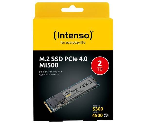 2 Stk. Intenso SSD 2TB PCIe 4.0 3836470