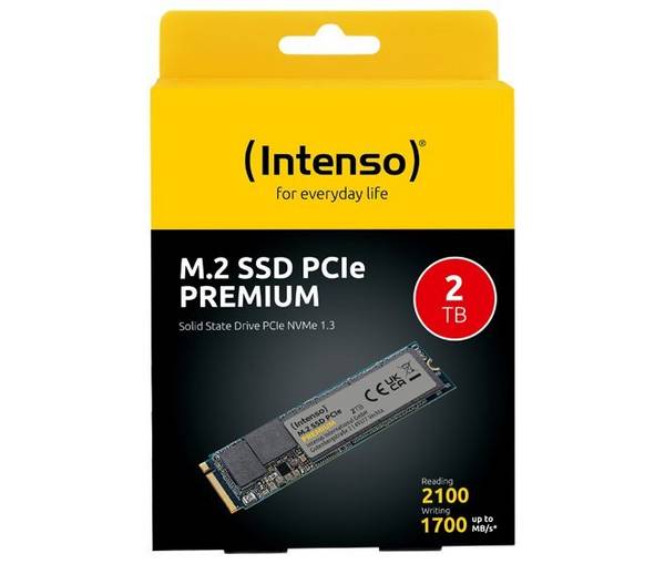 2 Stk. Intenso SSD 2TB PCIe 3.0 3835470