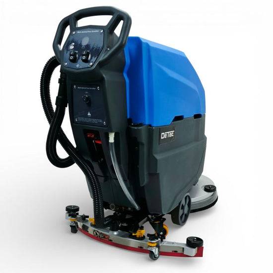 Scheuersaugmaschine Akku Blau Bodenreiniger 24V Putzmaschine mit Lithium Ionen Akku-1