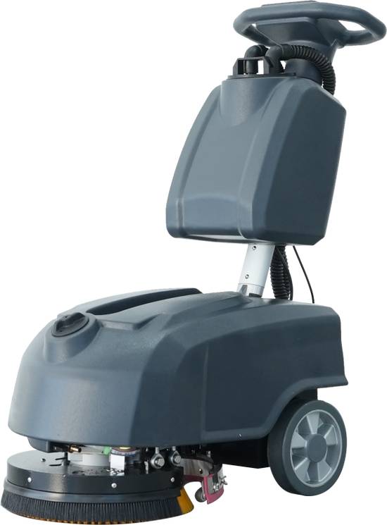 Handgeführte Scheuersaugmaschine 24V 32AH 35cm Reinigungsfläche Hartbodenreinger-0