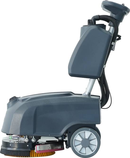 Handgeführte Scheuersaugmaschine 24V 32AH 35cm Reinigungsfläche Hartbodenreinger-1
