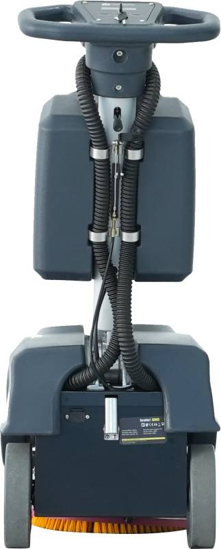 Handgeführte Scheuersaugmaschine 24V 32AH 35cm Reinigungsfläche Hartbodenreinger-3