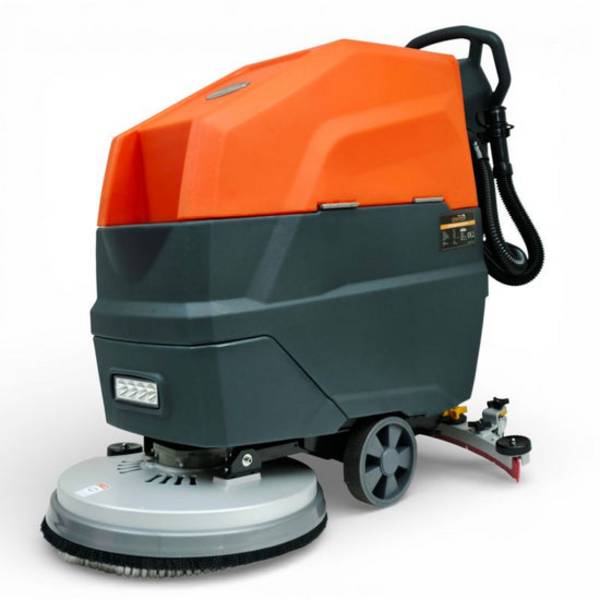 Scheuersaugmaschine Akku Bodenreiniger 24V Putzmaschine mit Lithium Ionen Akku