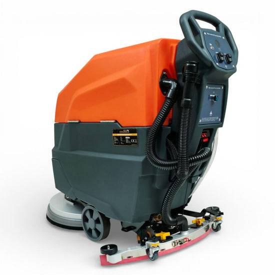 Scheuersaugmaschine Akku Bodenreiniger 24V Putzmaschine mit Lithium Ionen Akku-3
