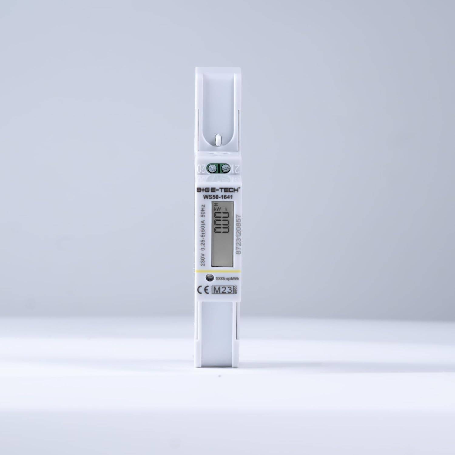 B+G E-Tech WS50-1221 - Wechselstromzähler Hutschiene 50A MID 2026 Stromzähler digital-3
