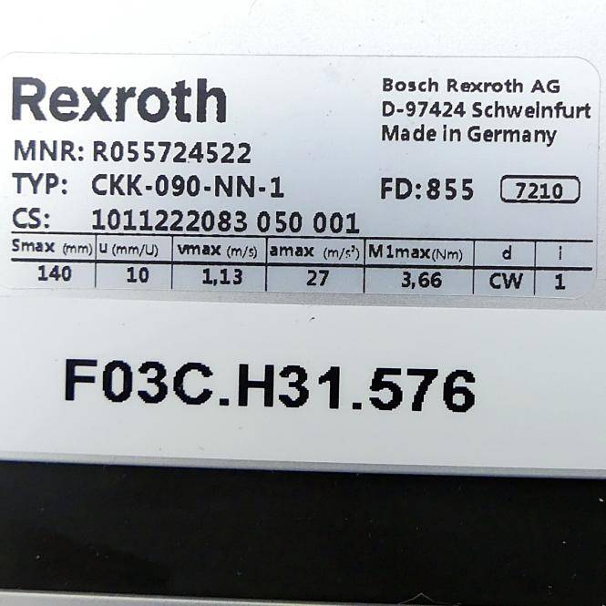 Rexroth Linearmodul CKK-090-NN-1 (R055724522)-2