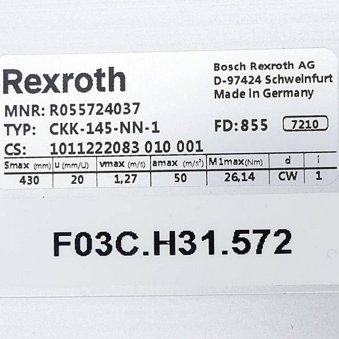 Rexroth Linearmodul CKK-145-NN-1 (R055724037)-1