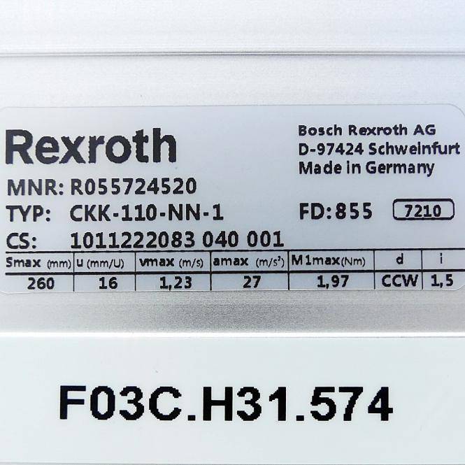 Rexroth Linearmodul CKK-110-NN-1 (R055724520)-1