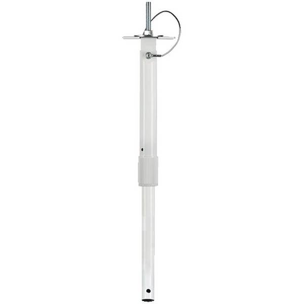 ABUS TVAC32150 Teleskop-Deckenhalterung M 120-334 Halterung, Zubehörartikel | Anwendung: Videoüberwachung | Farbe: Weiß