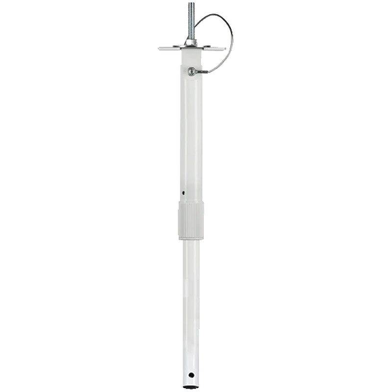 ABUS TVAC32150 Teleskop-Deckenhalterung M 120-334 Halterung, Zubehörartikel | Anwendung: Videoüberwachung | Farbe: Weiß-0