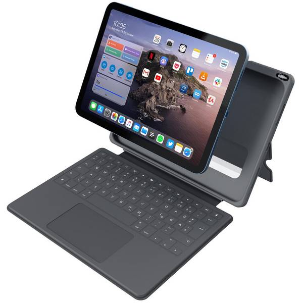 Smart Rugged Touch PLUS Tastatur-Hülle für iPad 10,9"" (A16/10. Gen)