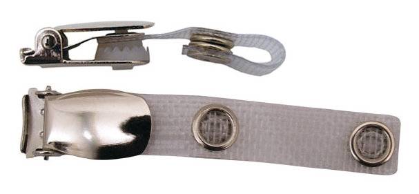 Hosenträger-Clip B mit ID-Strap aus verstärktem PVC-0