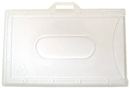 Geschlossener Kartenhalter REKO 50, Transparent-0