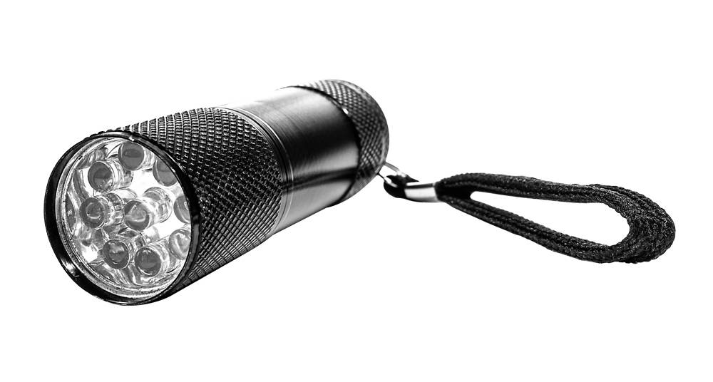 UV-Taschenlampe mit 9 UV-LEDs [Lindner S7189]-2