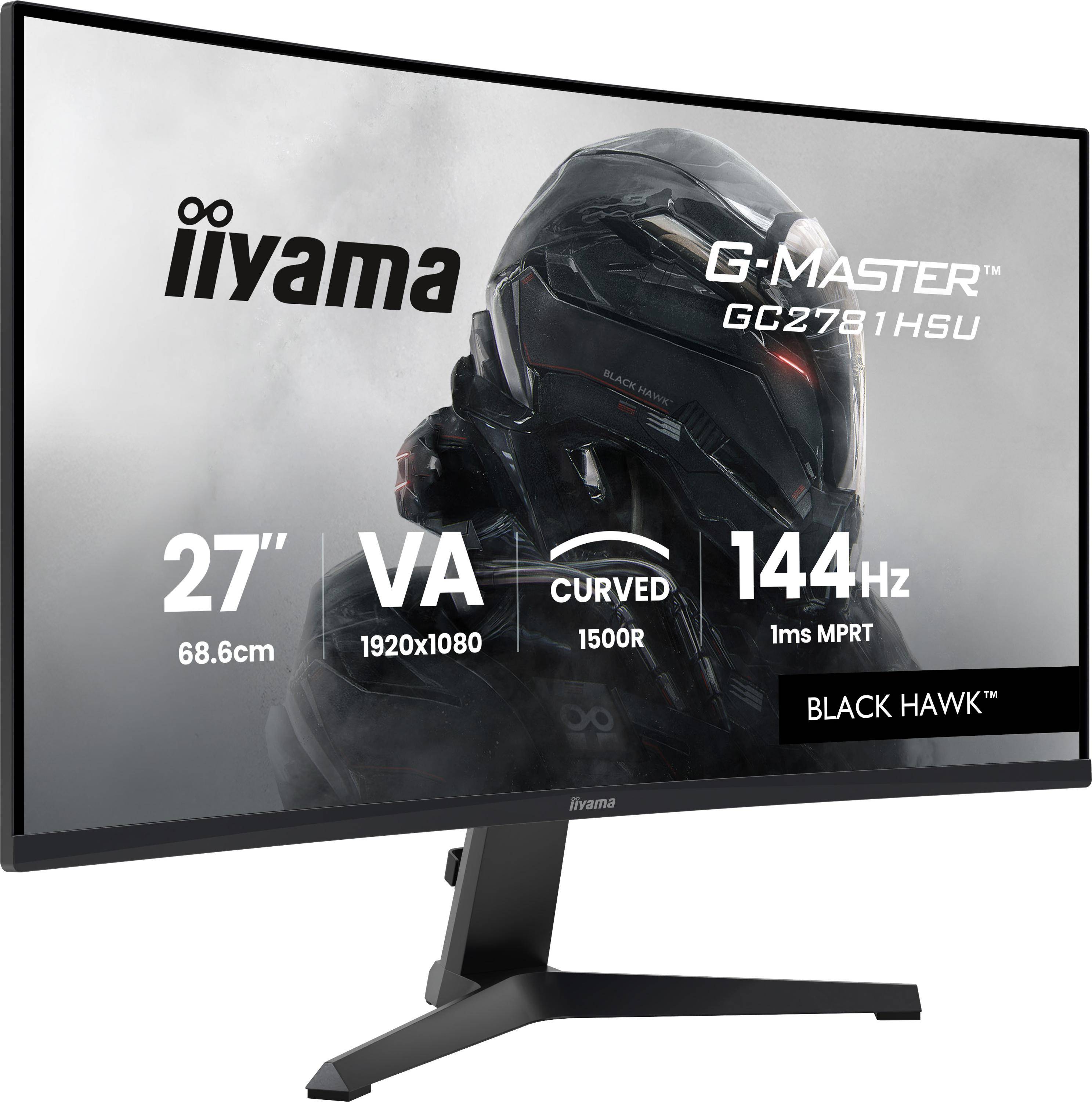 iiyama G-MASTER GC2781HSU-B1 Curved Gaming Monitor 68,6 cm (27"")-0
