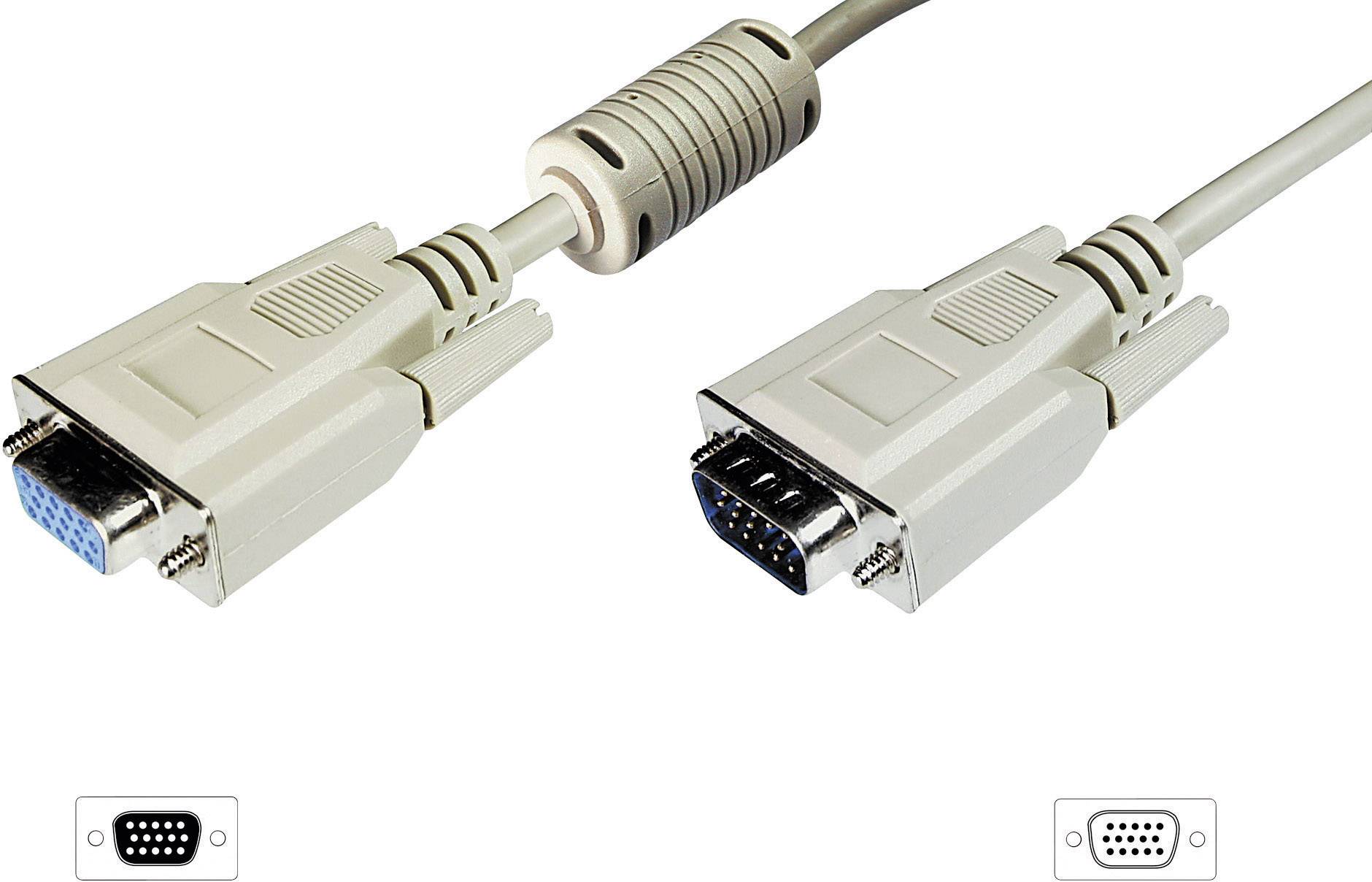 VGA MONITOR EXT. CABLE. HD15