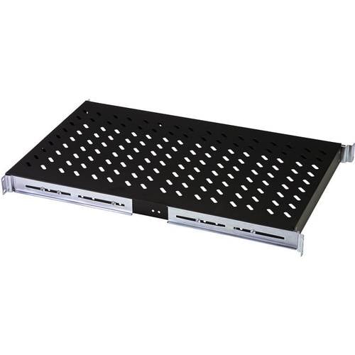 Digitus DN-19 TRAY-1-1000-SW 19 Zoll Netzwerkschrank-Geräteboden 1 HE Festeinbau Geeignet für Schranktiefe: 1000 mm Schw...