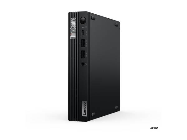 Lenovo ThinkCentre M75q Gen 5 12RQ - Tiny - Ryzen 7 Pro 8700GE / 3.6 GHz - RAM 16 GB - SSD 512 GB - Radeon 780M - 1GbE,