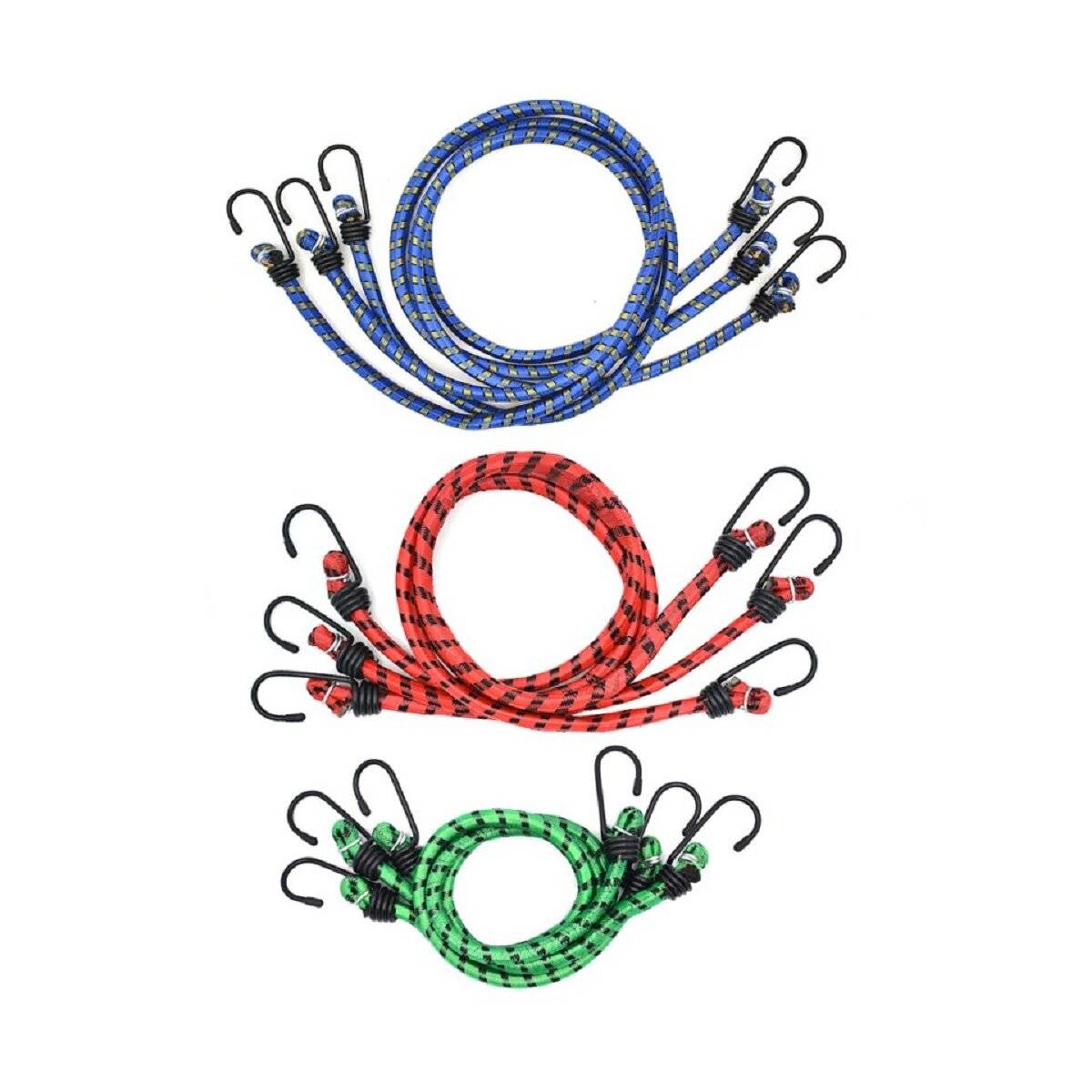 Gepäckgurte XL 9 tlg Spanngummi Set elastisch Transportgurte-0