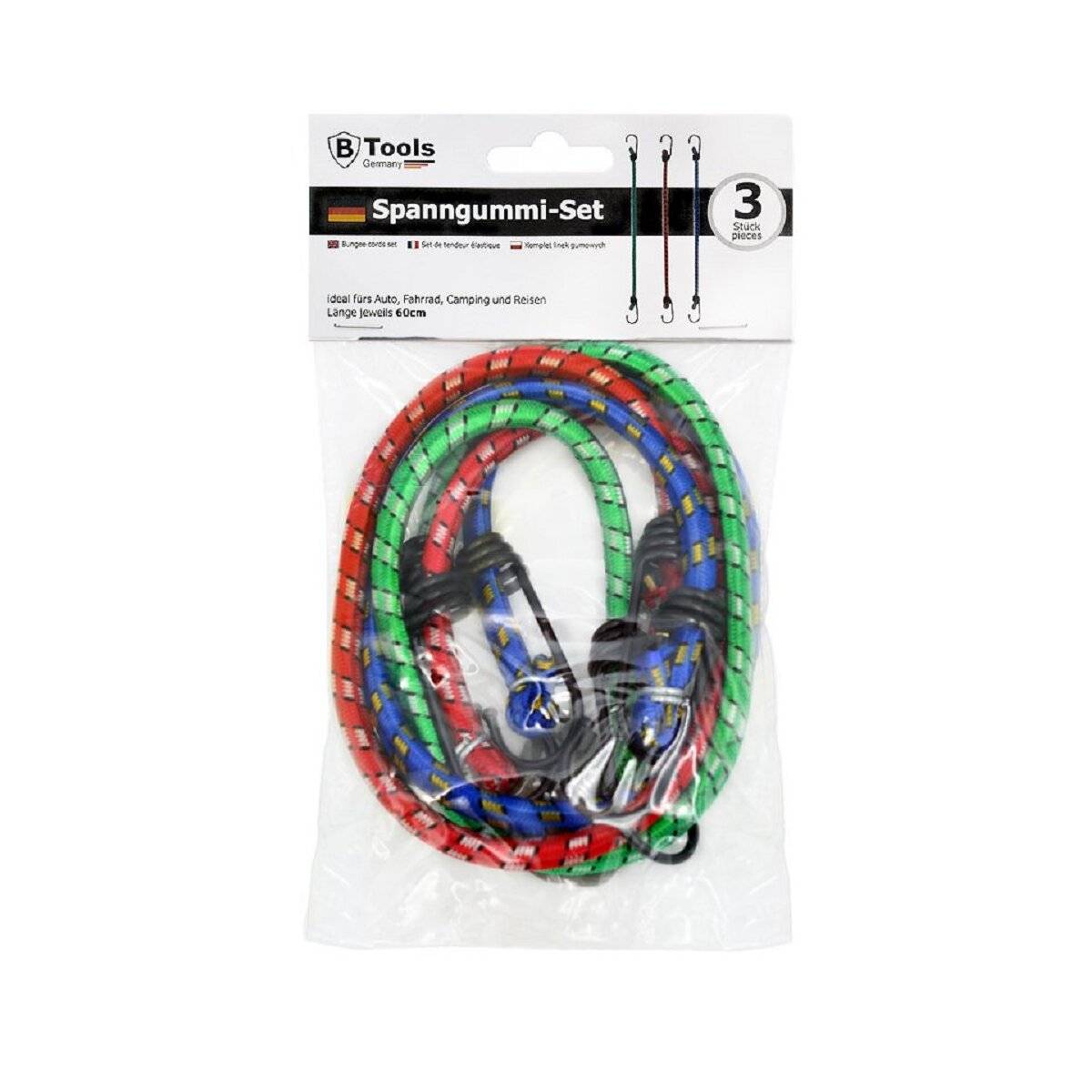 Gepäckgurte 3 tlg Spanngummi Set Kofferband elastisch-1