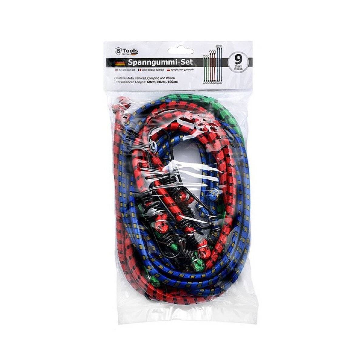 Gepäckgurte XL 9 tlg Spanngummi Set elastisch Transportgurte-3