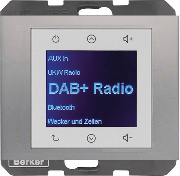 Berker Radio DAB+, K.x edelst. 29847004-0
