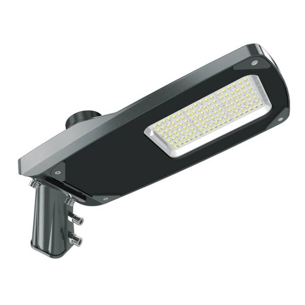 ENOVALITE LED Straßenleuchte PRO 30W 4500lm 3000K Warmweiß IP66 IK08 Dimmbar LUMILEDS Außenstrahler Mastleuchte Schwarz