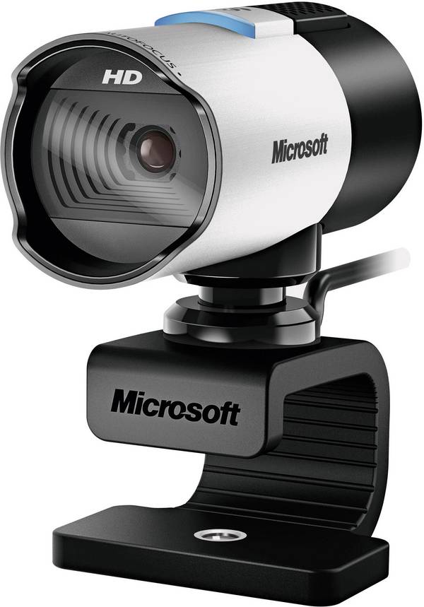 Microsoft LifeCam Studio Full HD-Webcam 1920 x 1080 Pixel Standfuß, Klemm-Halterung