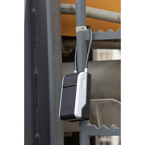 Schlüsselbox Select Access Stahl VE 4 Stk grau mit flexiblen Bügel. Master Lock Deutschland GmbH 87033949-4