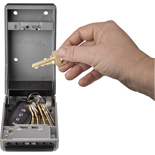 Schlüsselbox Select Access Stahl VE 4 Stk grau ohne Bügel. Master Lock Deutschland GmbH 87034149-2