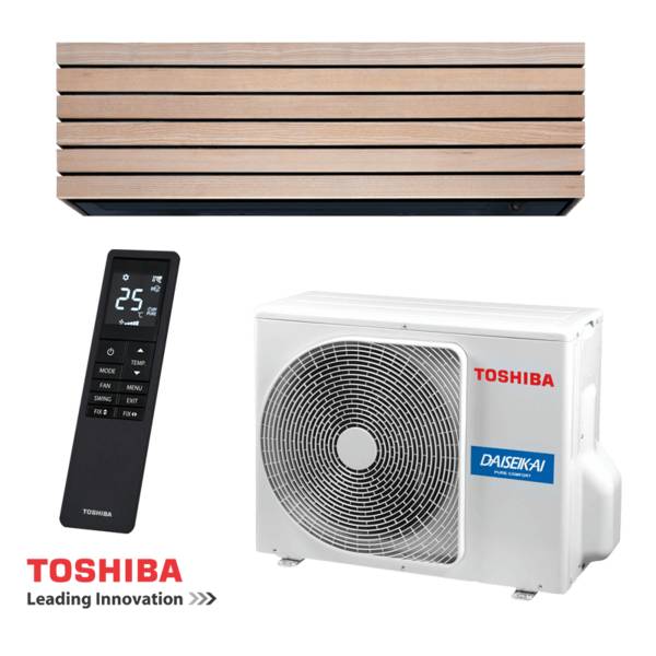 Toshiba Super Daiseikai 10 WOOD RAS-B10S4KVDG-E / RAS-10S4AVPG-E Inverter Air Conditioner