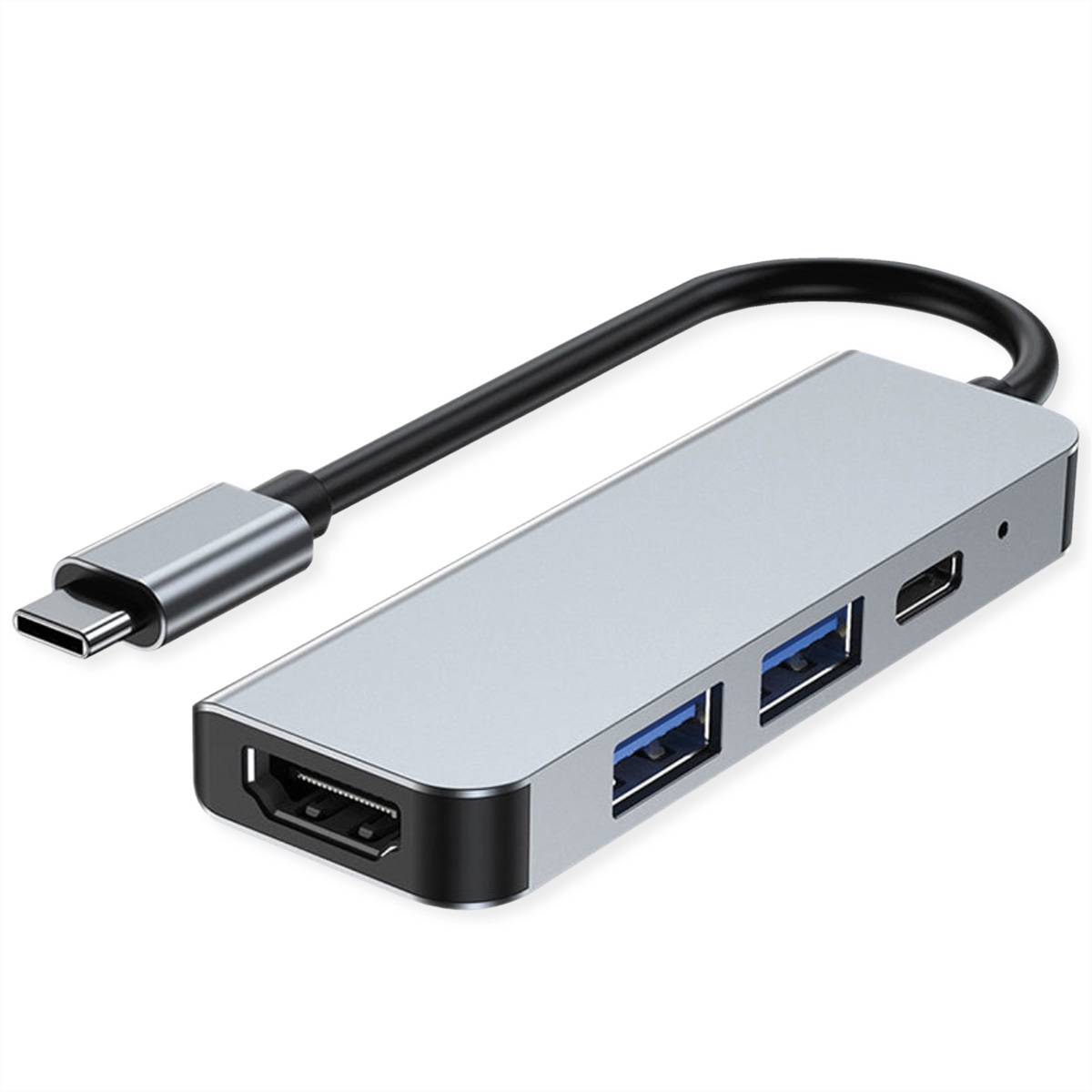 VALUE USB Typ C Docking Station, HDMI 4K, 2x USB A + Typ C PD-4